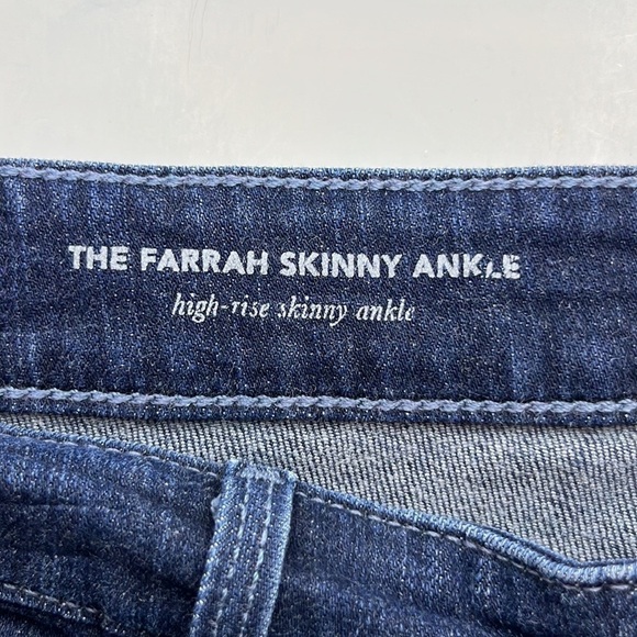 Ag Adriano Goldschmied The Farrah Skinny Ankle Size 32R - Picture 8 of 16